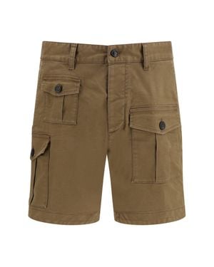 DSquared² Sexy Cargo Short - Green