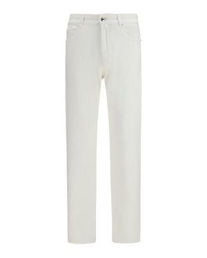 Moorer Jeans Milton-15 - White