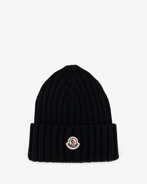 Moncler Wool Hat - Black