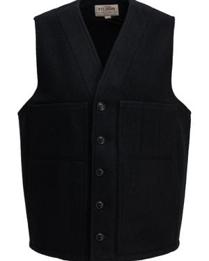 Filson "Mackinaw" Sleeveless Jacket - Black