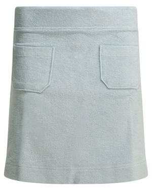Ines De La Fressange Paris Cotton Skirt Light - Blue