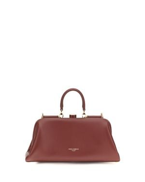 Dolce & Gabbana Dolce & Gabbana Grandma Medium Top-Handle Bag - Red