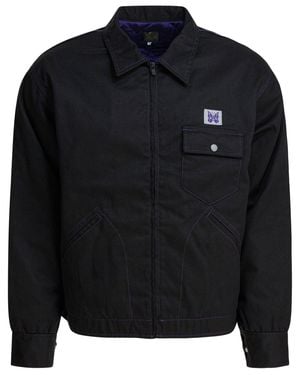 Needles "Pe/C Twill" Lightweight Jacket - Blue