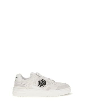 Philipp Plein Predator V2 Low Top Sneakers - White