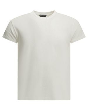 Tom Ford Cotton Crew-Neck T-Shirt - White