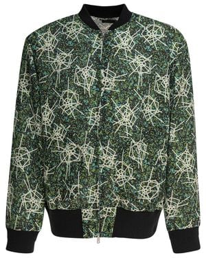 Beams Plus Oversize Bomber Jacket Jackets And Coats - Green