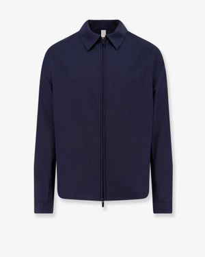 Hevò Wool Blend Jacket - Blue