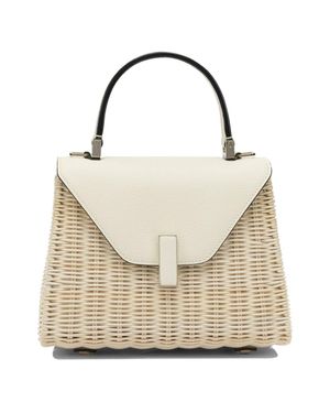 Valextra "Iside" Handbag Small - White
