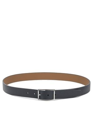 Anderson's Leather Belt - Grey