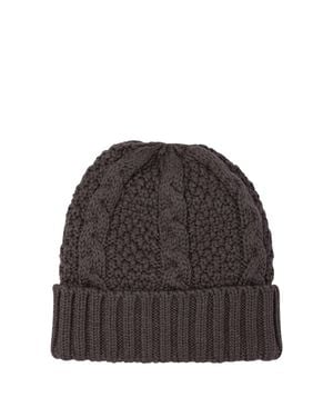 Rakku Souffle Beanie Wvcastoro - Brown