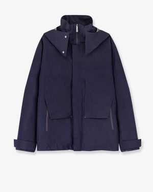 Laminar Waterproof Jacket With Padding - Blue