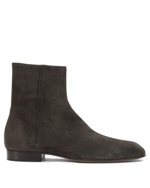 Pomme D'or 1355 Dusty Camoscio Boots - Brown