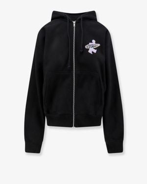 Stussy Cotton Blend Sweatshirt - Black