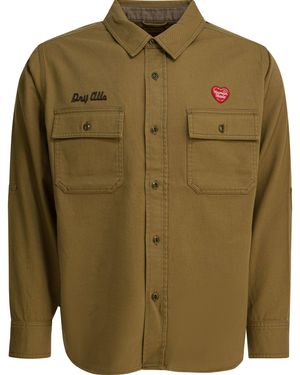 Human Made "Work" Overshirt Jacket - Green