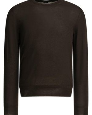 Tom Ford Cashmere Silk Crew-Neck Jumper - Black