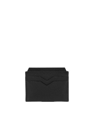 Valextra 4 Cc Card Holder - Black