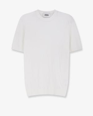 Alpha Studio Jumper Cotton - White