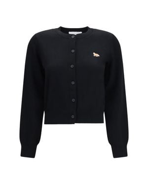 Maison Kitsuné Baby Fox Cardigan - Black