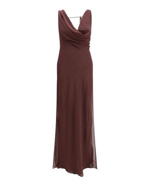 ANDAMANE Minerva Long Dress - Purple