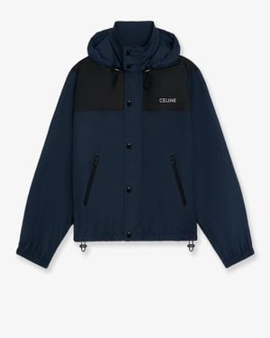 Celine Bicolour Nylon Jacket - Blue