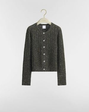 Dior Sequin Cardigan - Green