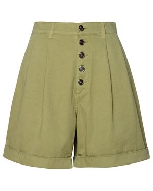 Etro Cotton Shorts - Green