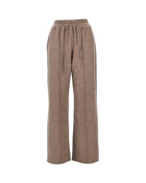 Weekend by Maxmara Drap Jersey Pants - Brown