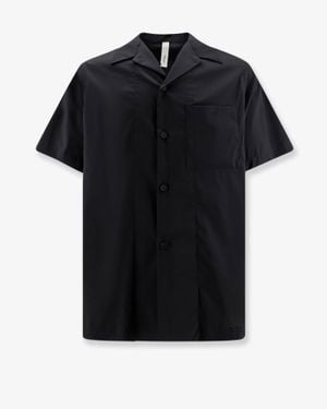 Hevò Cotton Blend Shirt - Black