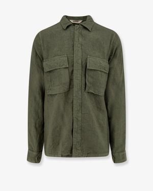 Aspesi Linen Shirt Ri-Capa - Green