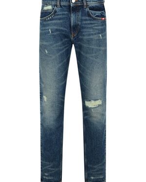 AMISH David Cotton Jeans - Blue