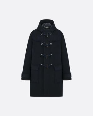 Dior Icons" Long Coat - Blue