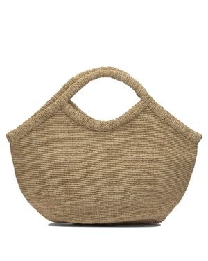 IBELIV "Pure Tea" Large Shoulder Bag - Metallic