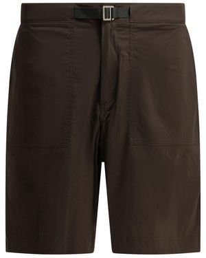 Houdini Sportswear "Liquid Chore" Technical Shorts - Black