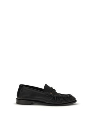 Saint Laurent Le Loafer Nero - White