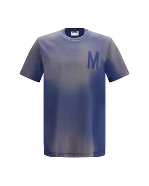 Moschino Organic Cotton Jersey T-Shirt - Blue
