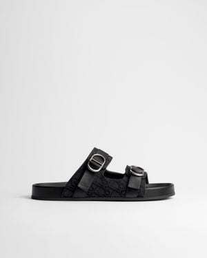 Dior Aqua Sandals - Black