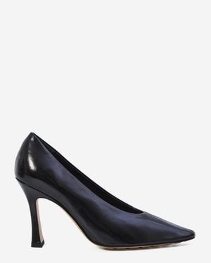 Bottega Veneta Sofia Leather Pumps - Blue