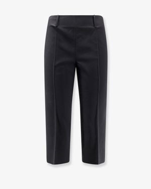 Tonywack Wool Blend Capri Trousers - Blue