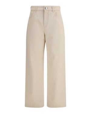 Rohe Baggy Fit Jeans - Natural