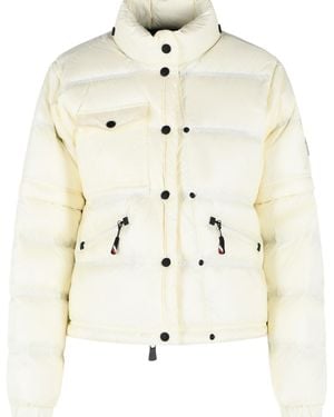 Moncler 'Mauduits' Ivory Polyamide Down Jacket - Natural