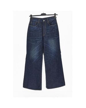 Acne Studios 2022F Wide Leg Jeans - Blue