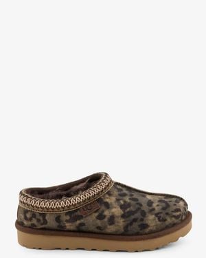 UGG Tasman Spotted Sabot Print - Brown
