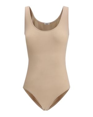 Wolford Jamaika Bodysuit Salt - Natural