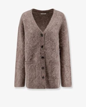 R2W Alpaca Blend Cardigan - Brown