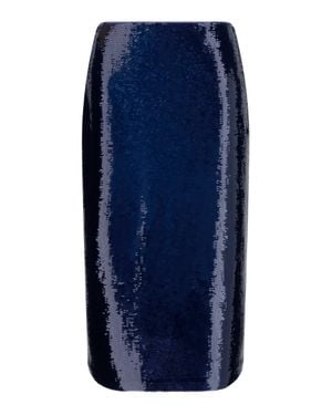Tom Ford Sequin Midi Skirt - Blue