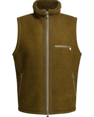 Nonnative Shearling Sleeveless Jacket - Green