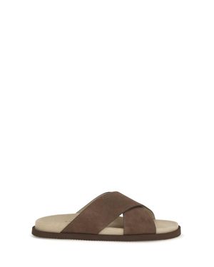 Brunello Cucinelli Suede Trainers Fango+Camel - Brown