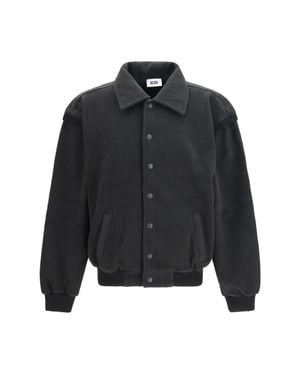 Gcds Varsity Logo Lounge Jacket - Black