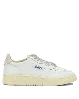 Autry Medalist Low Low-Top Sneakers - White
