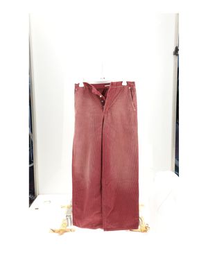Dior Trousers Velvet - Red